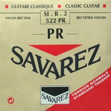 Savarez 522R H2 løs spansk gitarstreng, rød