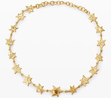 Gold-plated star choker Zalio