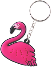 Rosa Flamingo Nyckelring