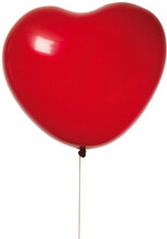 8 stk Hjärtformade Ballonger