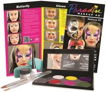 Face Painting Premium Makeup Kit - Komplett Mehron Sminkkit!