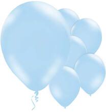 10 stk Store Blå Ballonger 28 cm