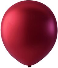 Röd Metallic Ballonger 30 cm - 100 stk MEGAPACK