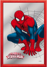 Spiderman 22 x 32 cmInramad Spegel med Motiv