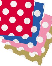 Polka Dots Servetter 33x33 cm - VÄLJ FÄRG!