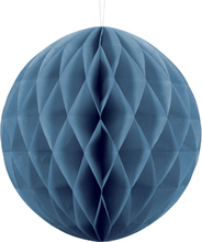 Blå Honeycomb Ball 30 cm