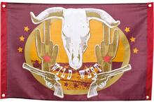 60x90 cm Cowboyflagga - Wild West
