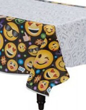 Plastduk 243x137 cm - Emoji Party