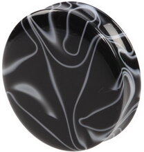 Marble Design Black - Piercing Plugg