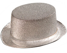 Glittrande Hög hatt av Hög Kvalitet - Silver
