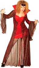 Lady Mystik Kostym - Röd