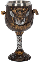 Valhalla - Bronsfärgad Dryckesbägare 17 cm