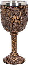 Bronsfärgad Odin Dryckesbägare 17 cm