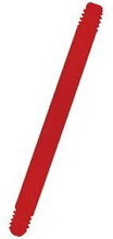 Rak Röd Bioplast Stång - 1,6x 16 mm