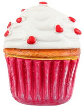 Love Cupcake - Vit och Rosa Kylskåpsmagnet