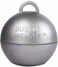 Bubble Weight - Silverfärgad Ballongvikt med Fästring