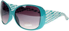 Clear Square - turkosa solglasögon som liknar Louis Vuitton