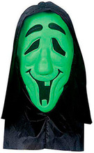 Happy Ghost - grön mask med huva