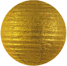 Guldfärgad Papperslykta med Glitter 20 cm