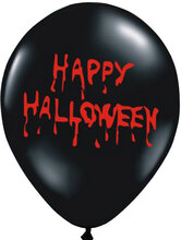 50 stk 30 cm Bloody Happy Halloween Latexballonger