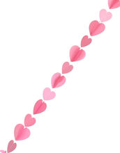 Ballongsvans med Rosa Hjärtan 125 cm