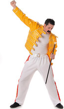 Freddie Mercury Inspirerad Herrkostym