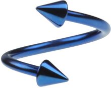 Blue Spike curve 1.2 x 10 mm (piercing)