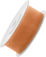 ORANGE Chiffonband 25 meter x 25 mm