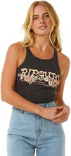 Rip Curl Rip Curl Women's Endless Summer Ribbed Tank Washed Black T-shirts L