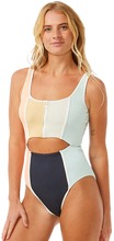 Rip Curl Rip Curl Women's Block Party Splice Good Coverage One Piece Multico Badkläder M