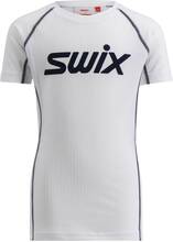 Swix Swix Men's Racex Classic Short Sleeve Bright White/Dark Navy Undertøy overdel M