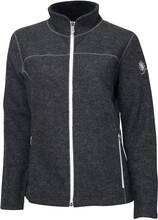 Ivanhoe Ivanhoe Women's Beata Full Zip Graphite Marl Mellomlag trøyer 34