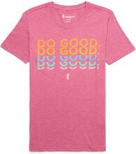 Cotopaxi Cotopaxi Women's Do Good Repeat Organic T-Shirt Sangria Kortermede trøyer L