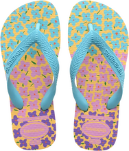 Havaianas Havaianas Kids' Flores Flip Flops Caja Yellow/Blue Sandaler 33/34