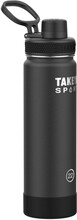 Takeya Takeya Sport Copper Insulated Bottle 650 ml Grand Slam Black Termosar 650ml