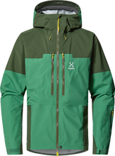 Haglöfs Haglöfs Men's Spitz Gore-Tex Pro Jacket Seaweed Green/Dark Jelly Green Skalljakker S
