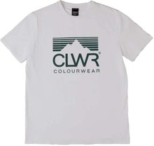 ColourWear ColourWear Men's Core Mountain Tee Bright White Kortermede trøyer XL