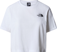 The North Face The North Face Women's Cropped Simple Dome T-Shirt TNF White Kortermede trøyer XS