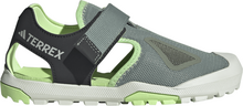 Adidas Adidas Kids' Terrex Captain Toey 2.0 Sandals Silver Green/Carbon/Green Spark Sandaler 32