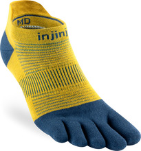 Injinji Injinji Men's Run Lightweight No-Show Royal Yellow Treningssokker XL