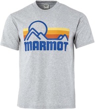 Marmot Marmot Men's Coastal Tee Short Sleeve Grey T-shirts S