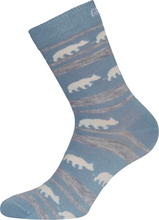 Gridarmor Gridarmor Striped Bear Merino Socks Blue Shadow Vardagsstrumpor 40-43