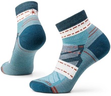 Smartwool Smartwool Women's Hike Light Cushion Margarita Ankle Socks Twilight Blue Vandringsstrumpor 34-37