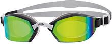 Zoggs Zoggs Ultima Air Titanium Goggles Black / Silver / Mirror Green Simglasögon OneSize