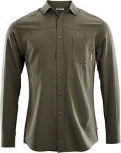 Aclima Aclima LeisureWool Woven Wool Shirt Man Ranger Green Langermede skjorter S