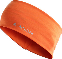 Aclima Aclima LightWool Headband Orange Tiger Mössor M