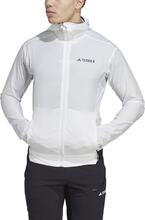 Adidas Adidas Men's Terrex Xperior Windweave Wind Jacket White Uforet friluftsjakker M