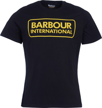 Barbour Barbour Men's Barbour International Essential Large Logo Tee Black T-shirts S