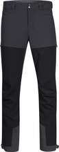 Bergans Bergans Men's Bekkely Hybrid Pant Black/Solid Charcoal Friluftsbukser L