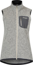 Bergans Bergans Women's Kamphaug Knitted Vest Chalk Sand Ovadderade västar XS